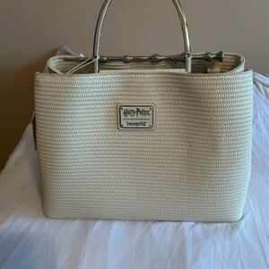Loungefly Cream Harry Potter Tote Bag